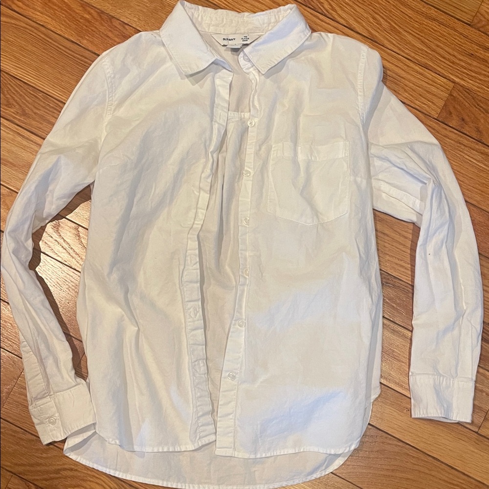 Old Navy Crisp White Classic Shirt